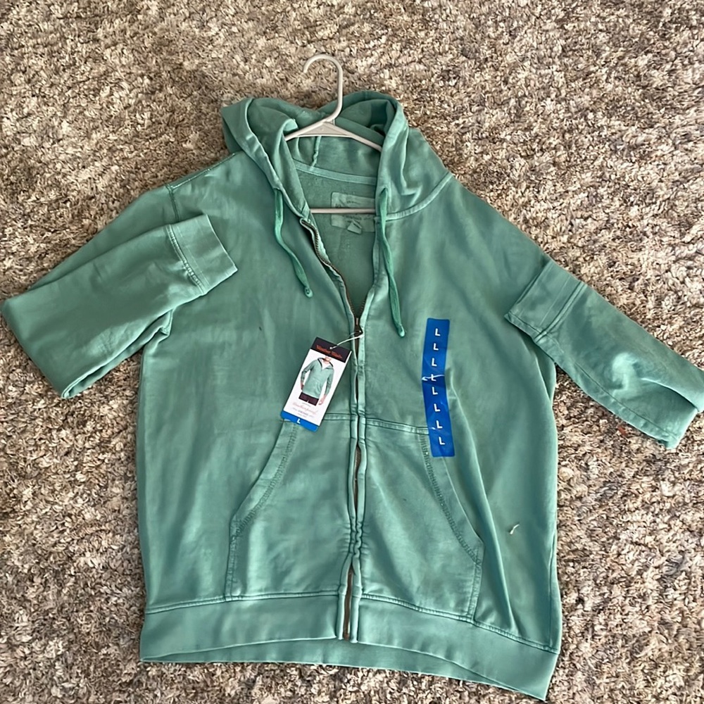 Teal Weatherproof Vintage Zip Up